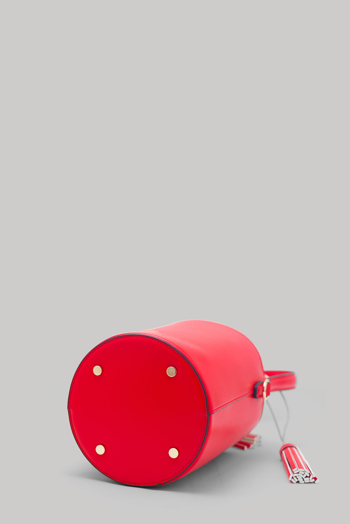 Emma Bucket Bag Red – TINA VORA - Main Image